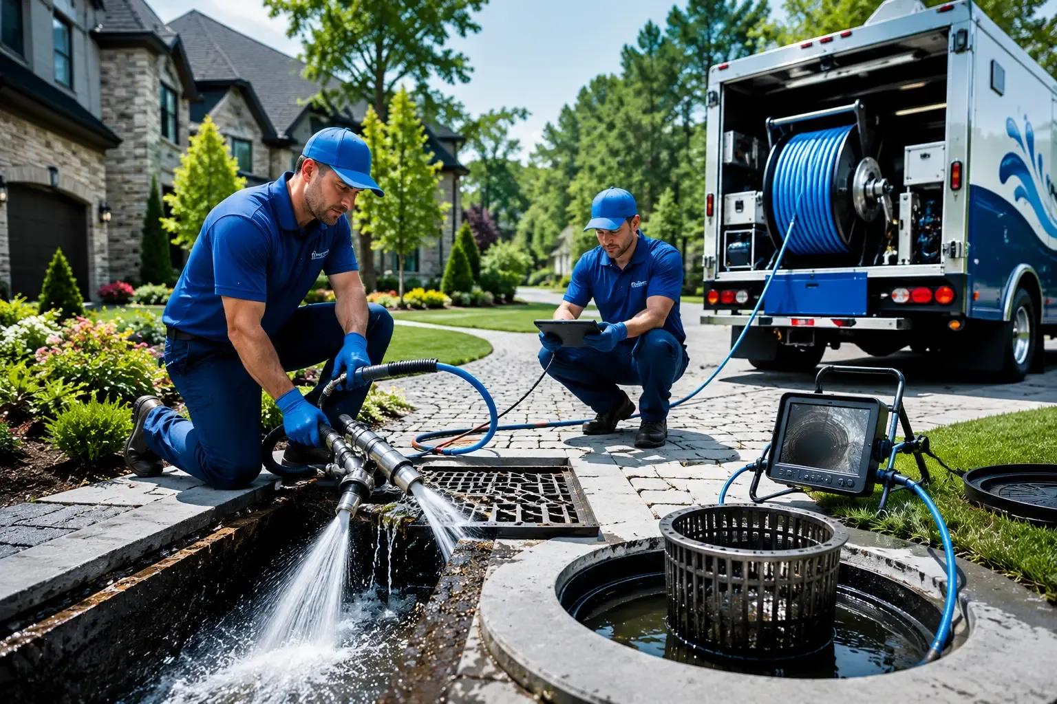 Local outdoor drain cleaning professionals in Durham, NC
